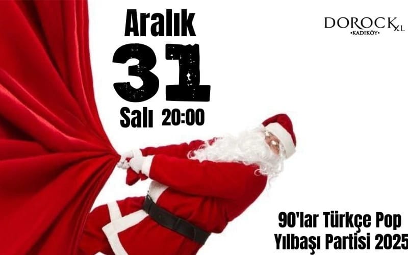 90'lar Türkçe Pop Yılbaşı Partisi 2025