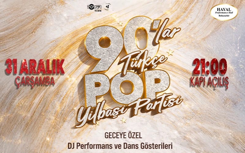 90'lar Türkçe Pop Yılbaşı Partisi