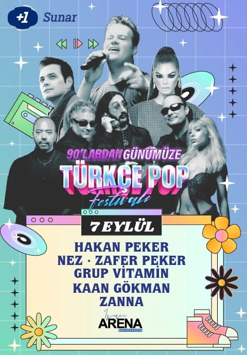 90'lardan Günümüze Türkçe Pop Festivali