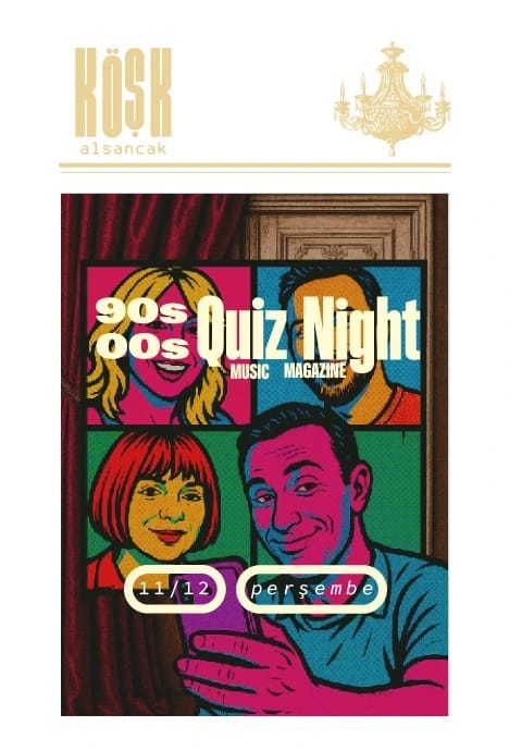 90s 00s Quiz Night&Dj Set-Music&Magazine