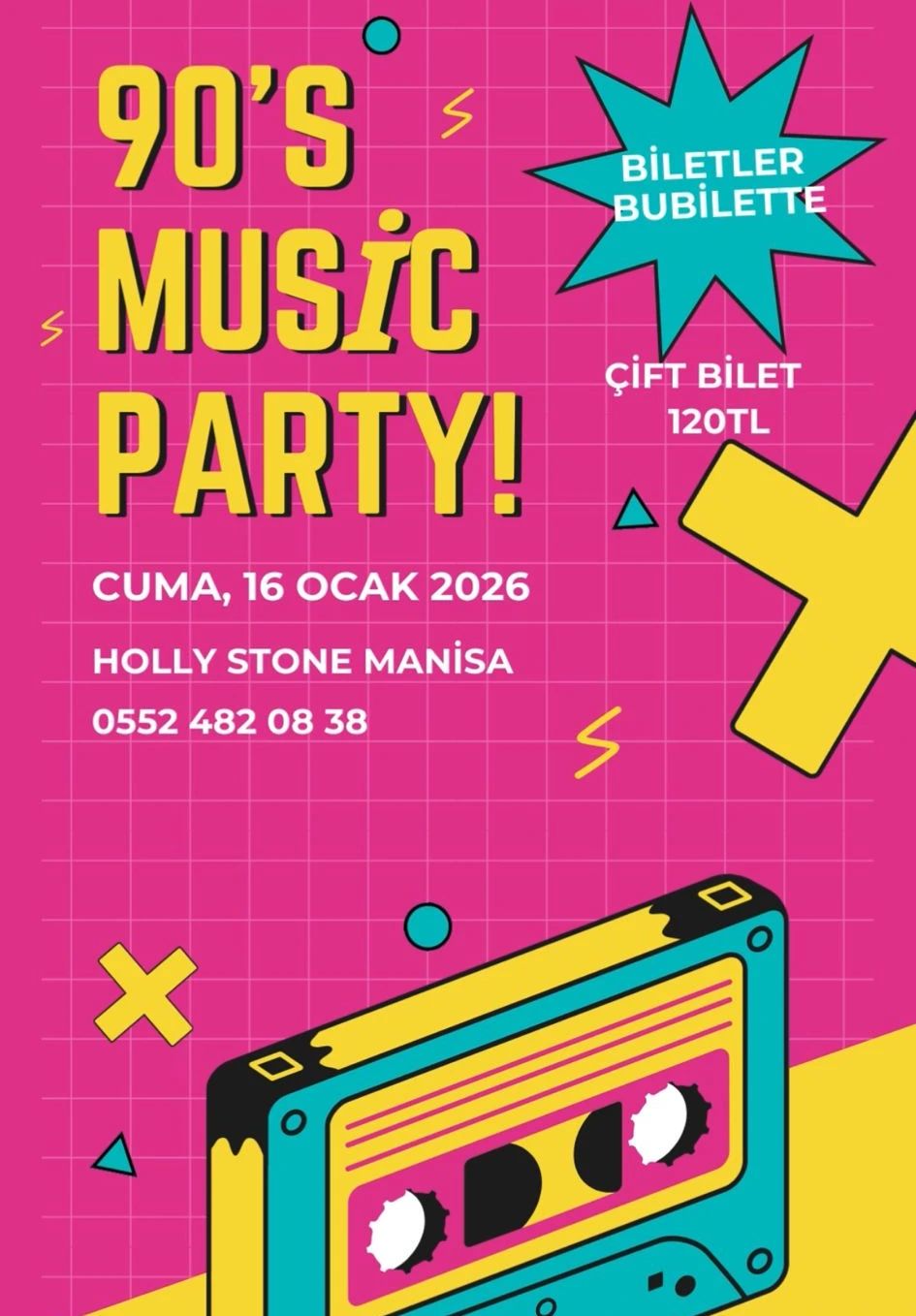 90's Music Party!