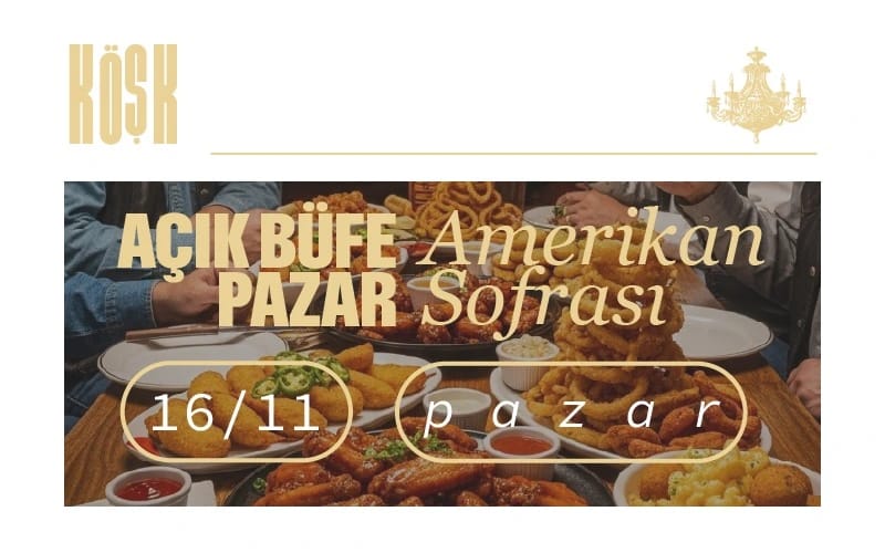 Açık Büfe Pazar: Amerikan Sofrası poster