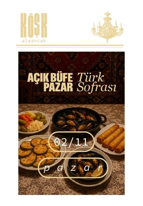 Açık Büfe Pazar: Türk Sofrası
