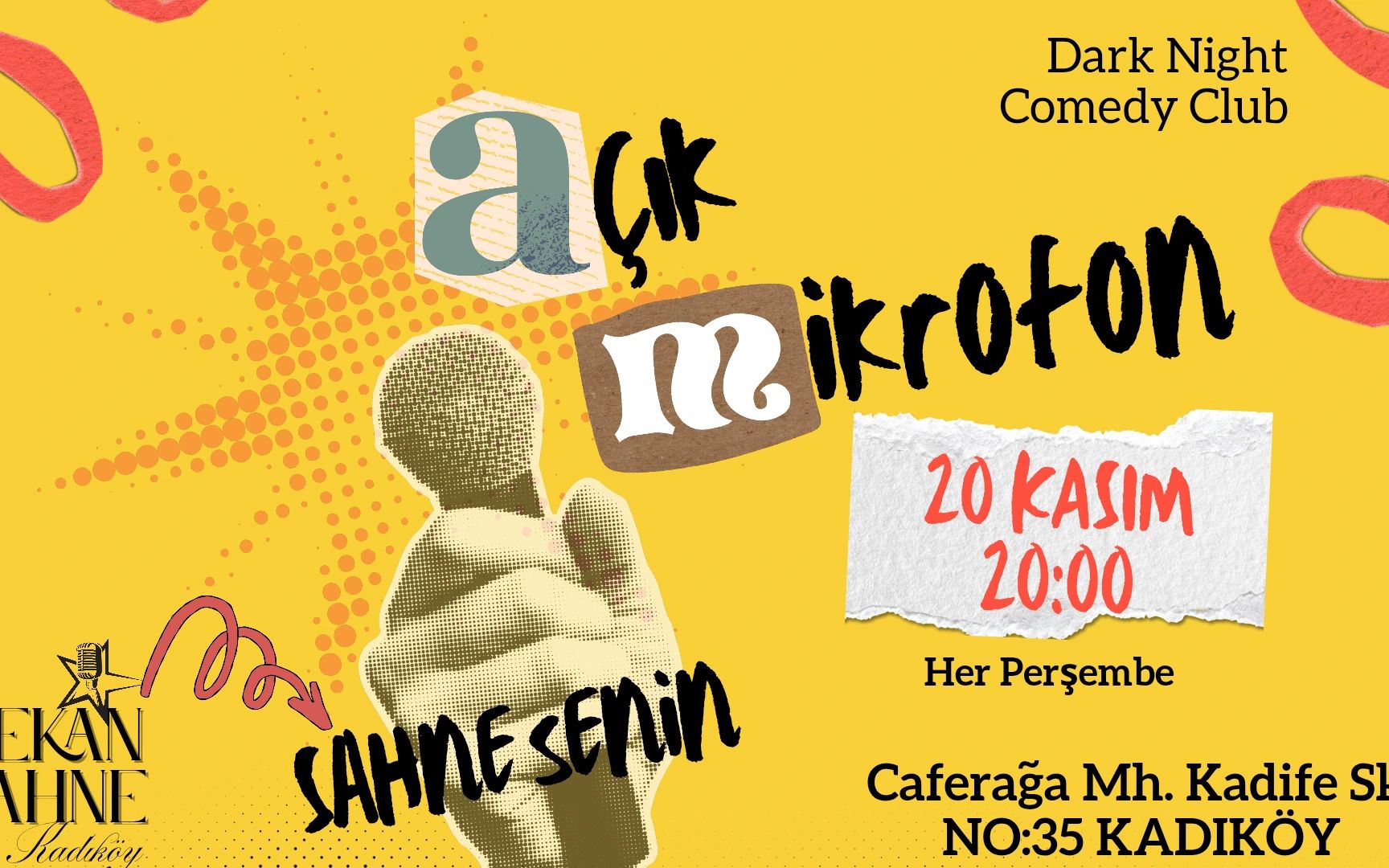 Açık Mikrofon Kadıköy poster