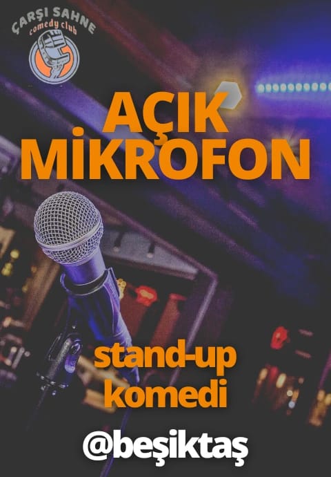 Açık Mikrofon Stand-Up Komedi @Beşiktaş
