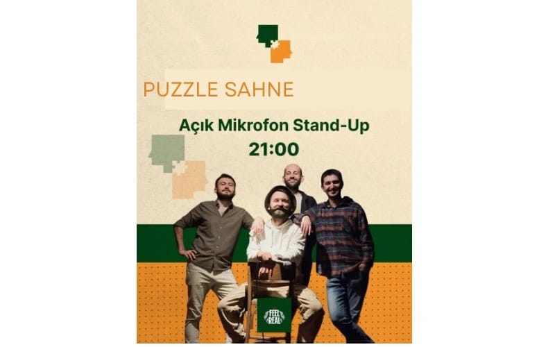 Açık Mikrofon Stand Up - Pazar | Puzzle Social House