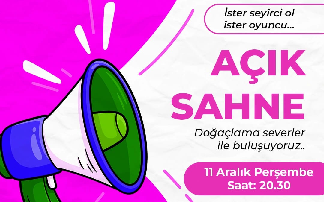 Açık Sahne poster