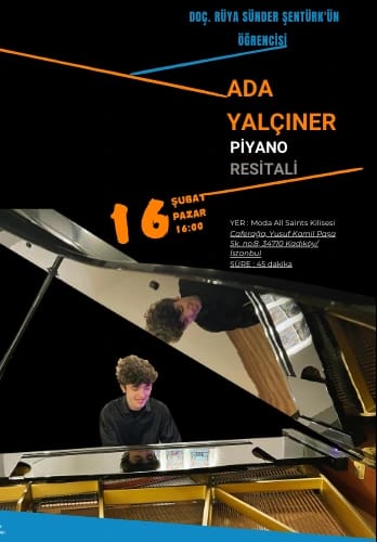 Ada Yalçıner Piyano Resitali