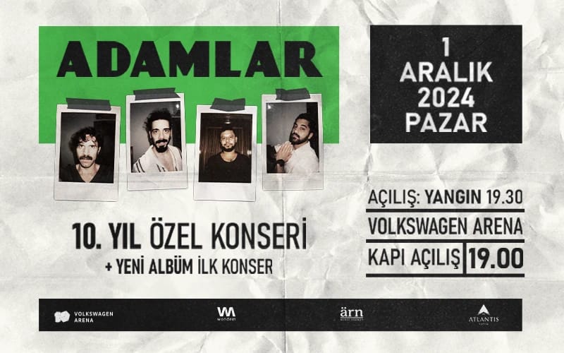 Adamlar 10.Yıl Özel Konseri