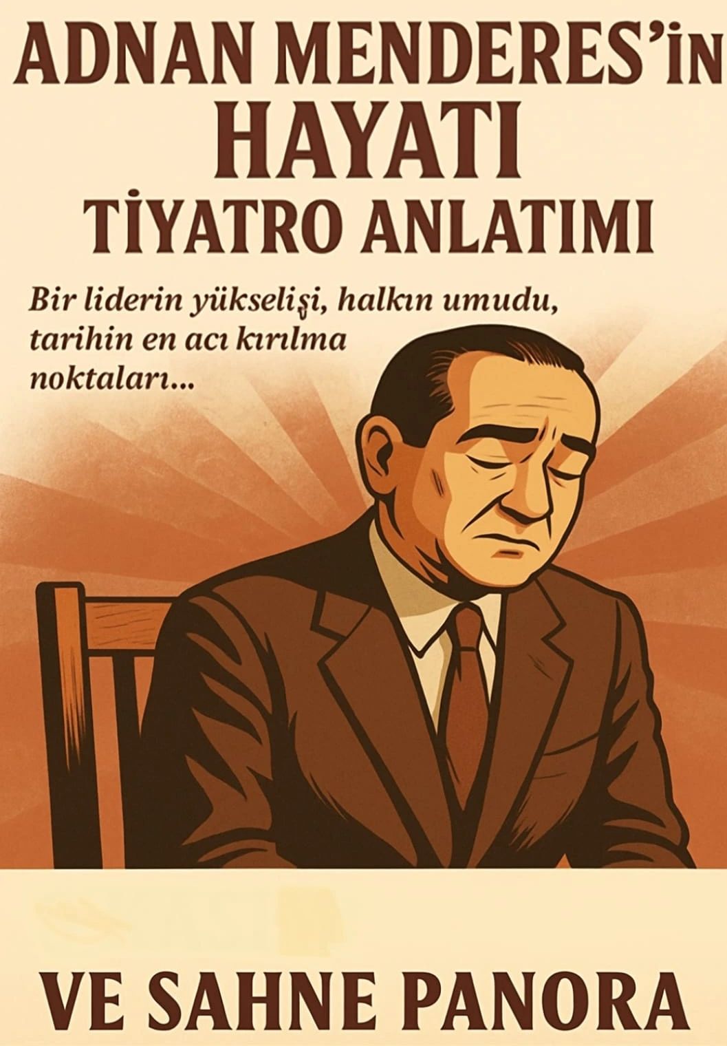 Adnan Menderes’in Hayatı Tiyatro Anlatımı