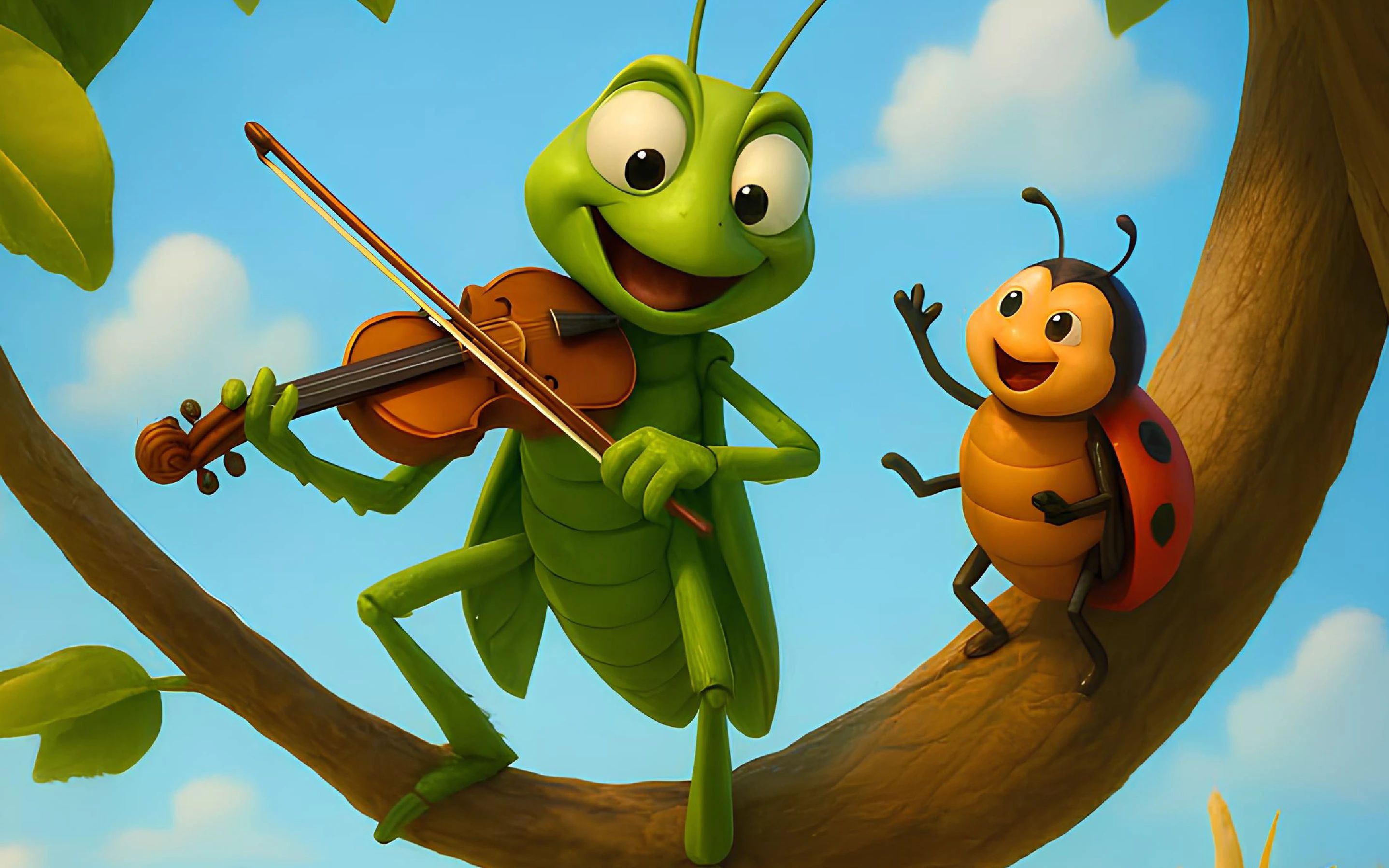 Ağustos Böceği ile Karınca Çocuk Oyunu poster