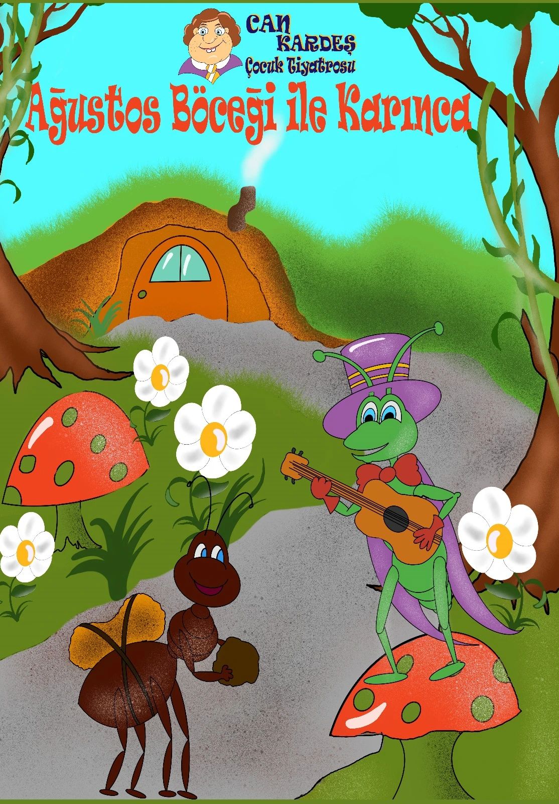 Ağustos Böceği ile Karınca Çocuk Oyunu