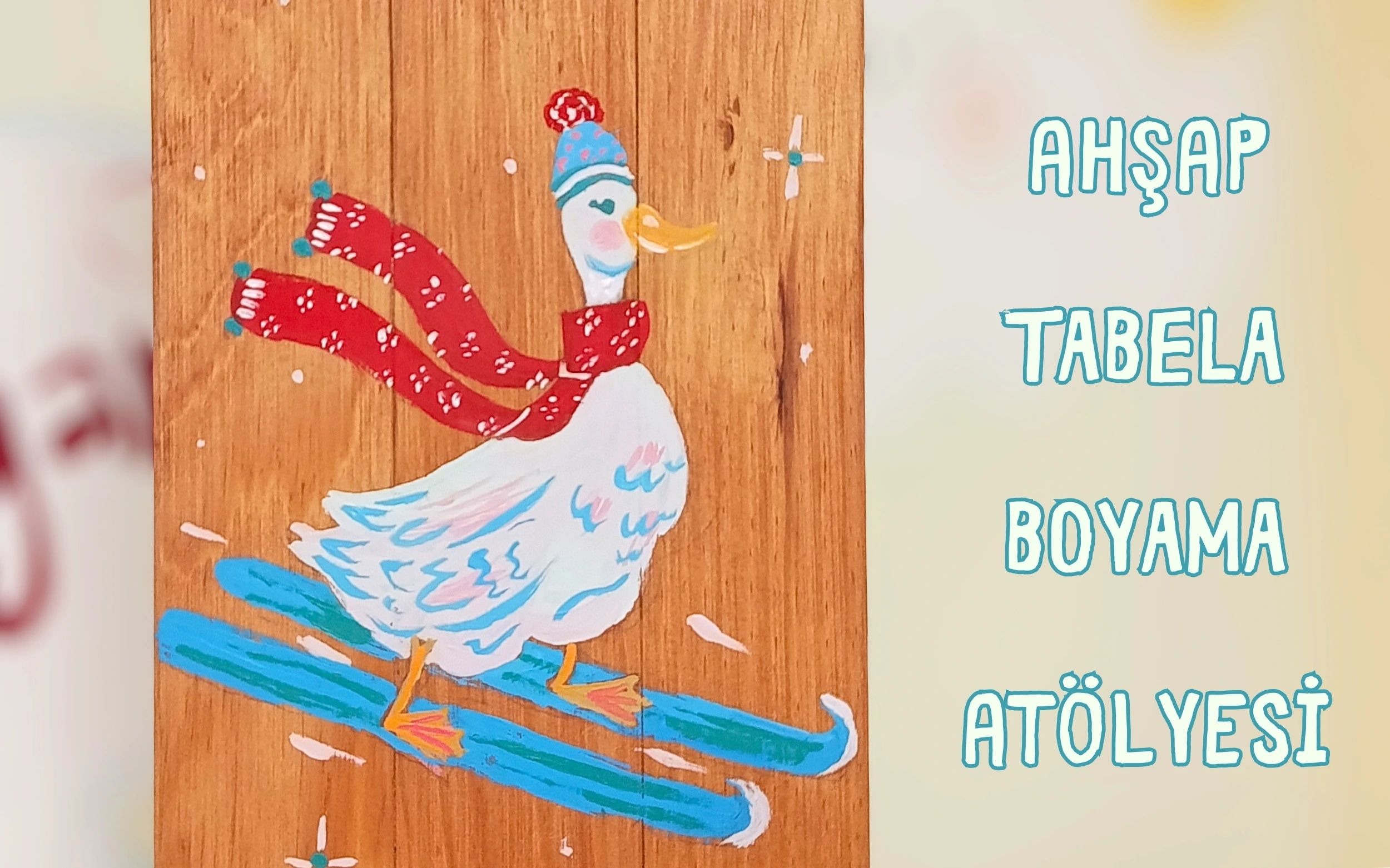 Ahşap Boyama - Çocuk Workshop