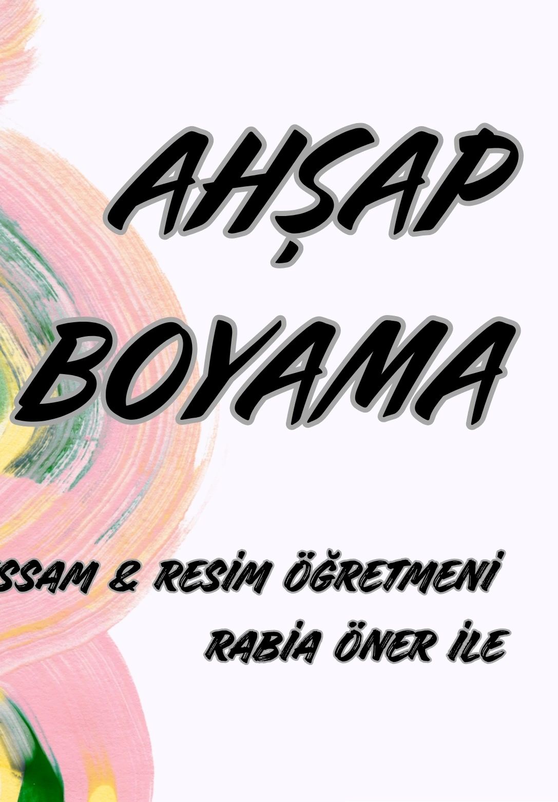 Ahşap Boyama - Yetişkin Workshop