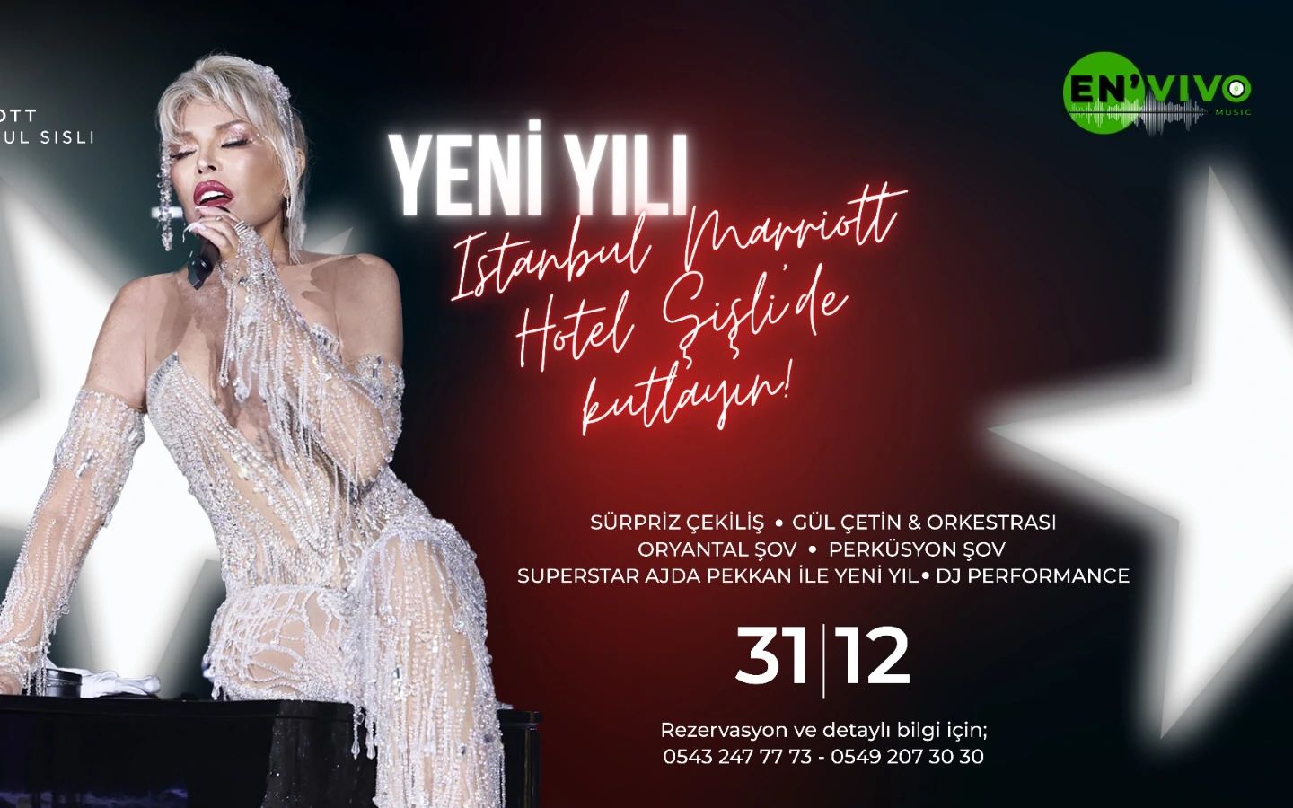 Ajda Pekkan ile Yılbaşı Galası