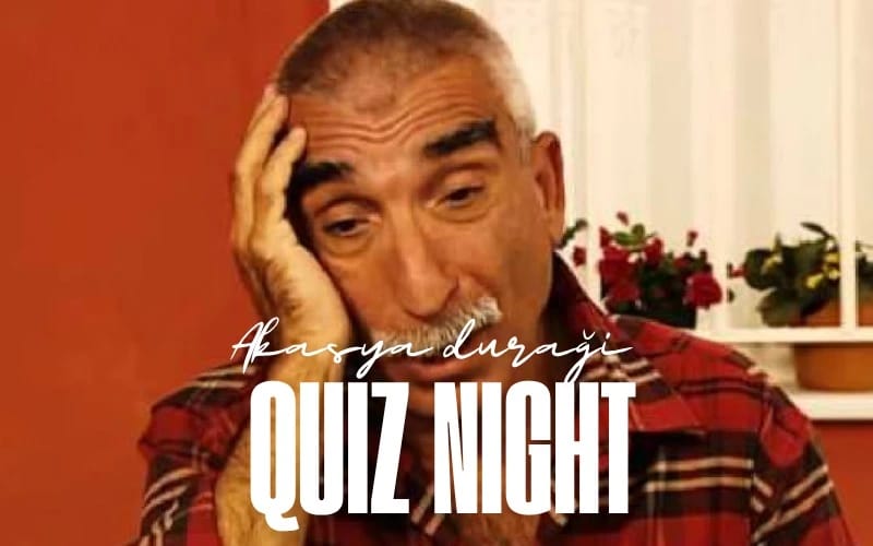 Akasya Durağı Quiz Night poster
