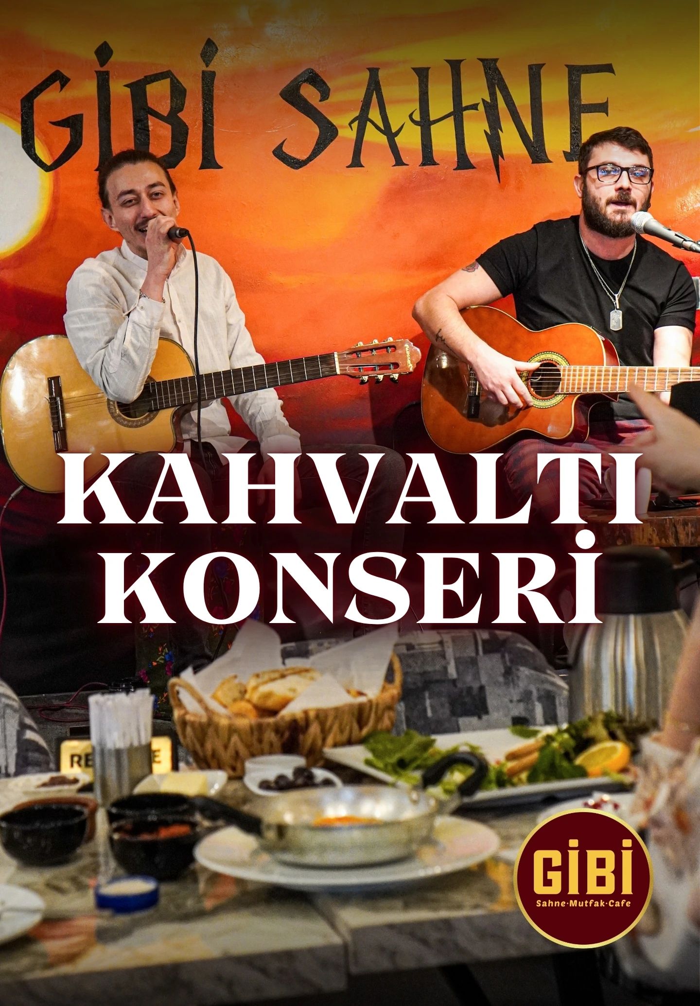 Akustik Canlı Müzik Eşliğinde Serpme Kahvaltı