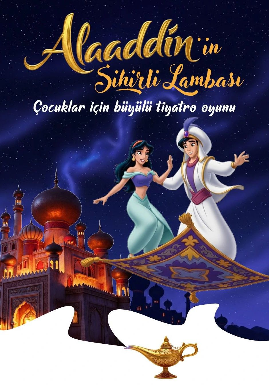 Alaaddin'in Sihirli Lambası Çocuk Oyunu