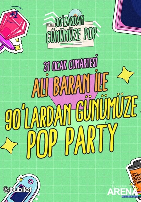 Ali Baran İle 90'lardan Günümüze Pop Party