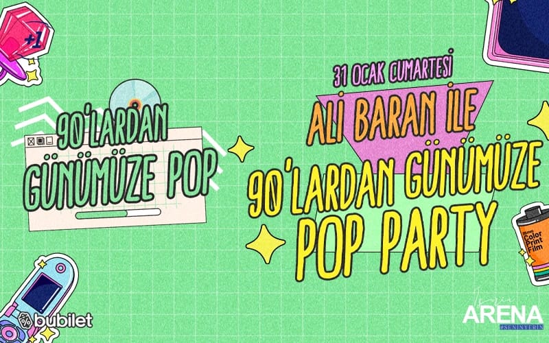 Ali Baran İle 90'lardan Günümüze Pop Party