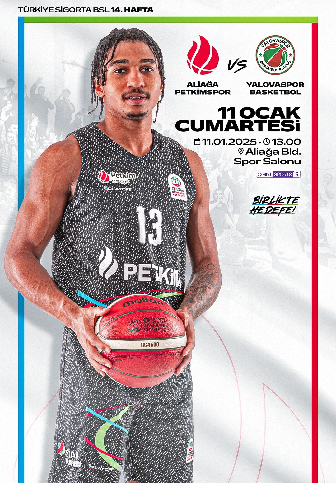 Aliağa Petkimspor - Yalovaspor Basketbol Müsabakası