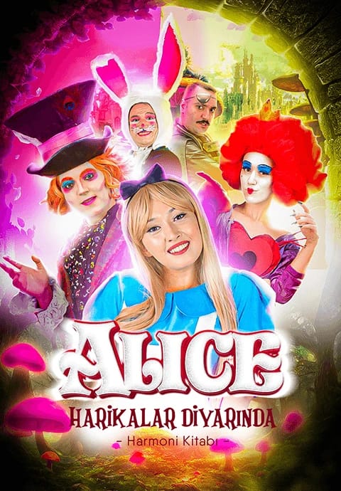 Alice Harikalar Diyarında - Harmoni Kitabı Çocuk Oyunu