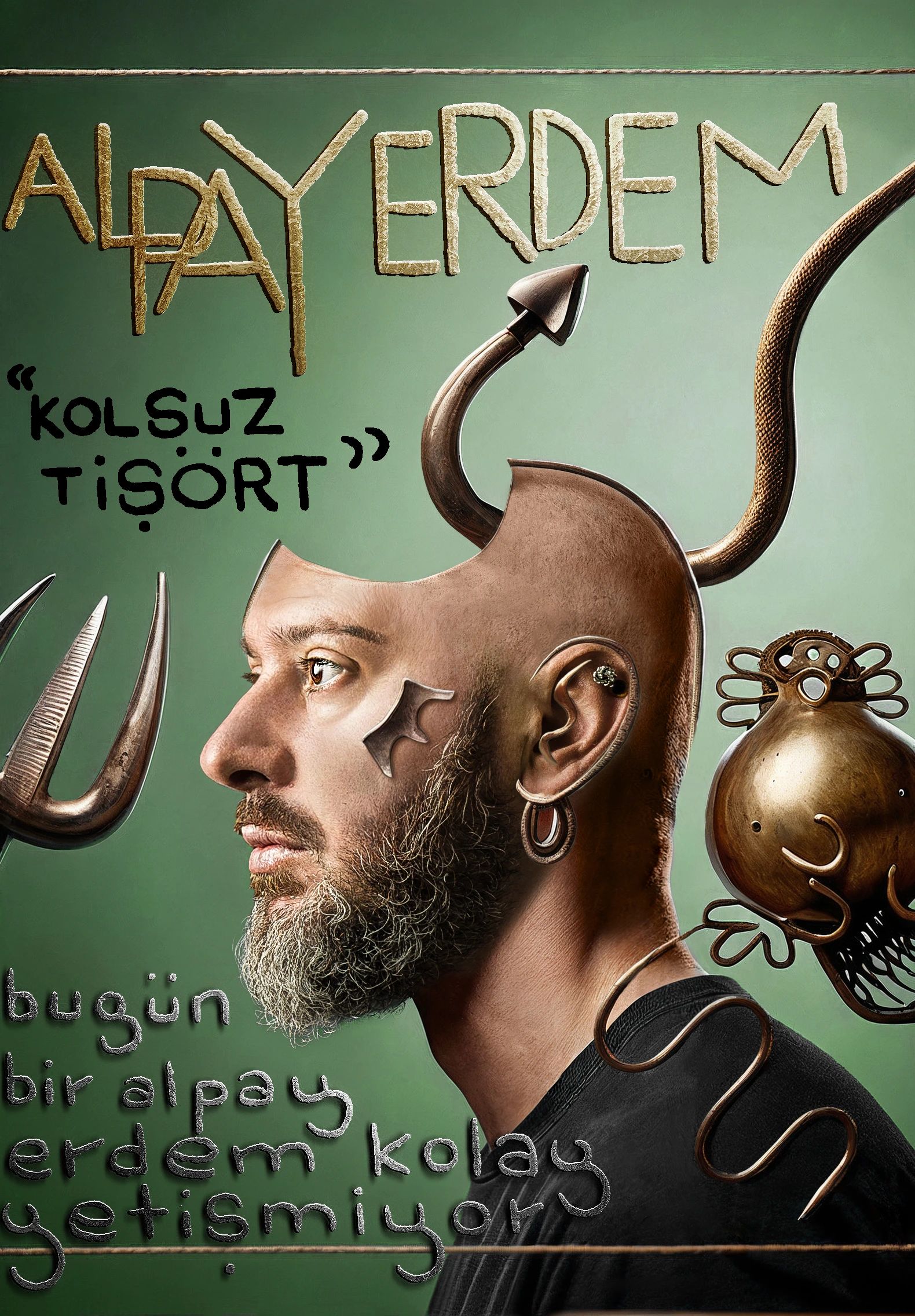 Alpay Erdem - Kolsuz Tişört 