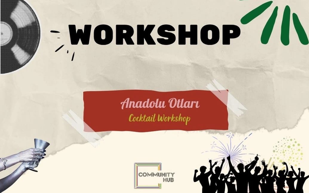 Anadolu Otları Cocktail Workshop poster