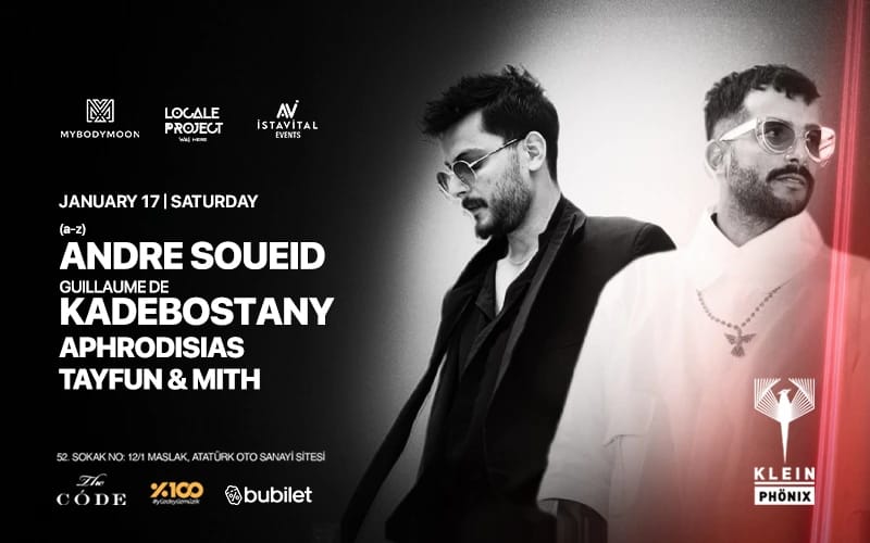 Andre Soueid + Kadebostany + Aphrodisias + Tayfun & Mith | Klein Phönix