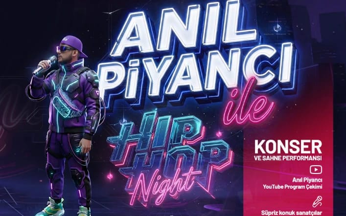 Anıl Piyanci ile Hip Hop Night