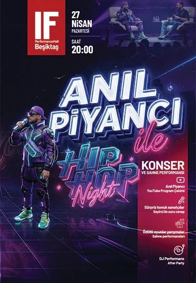 Anıl Piyancı ile HipHop Night