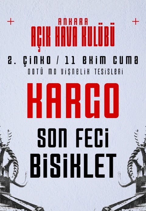 Ankara Açık Hava Kulübü 2: Kargo & Son Feci Bisiklet