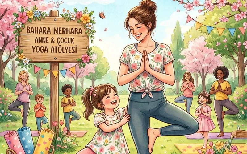 Anne & Çocuk Yogası: Bahara Merhaba!