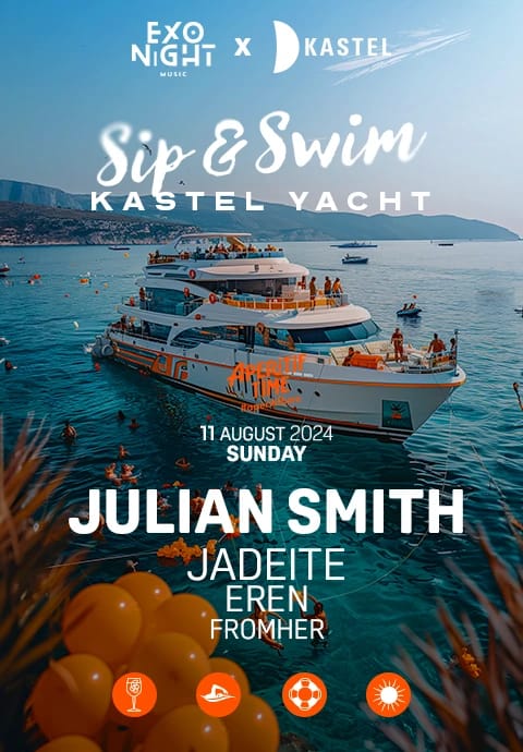 Aperitif Time Presenta: Sip & Swim w/ Julian Smith at KASTEL YACHT