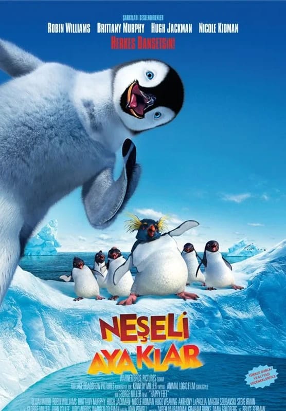 Arabalı Sinema : Neşeli Ayaklar (2006 - Dublajlı)