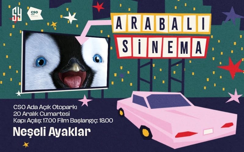 Arabalı Sinema : Neşeli Ayaklar (2006 - Dublajlı)