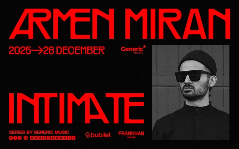 Armen Miran: Intimate Series by Generic Music poster
