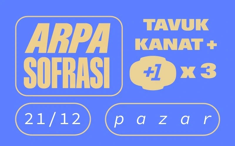 Arpa Sofrası: Tavuk Kanat