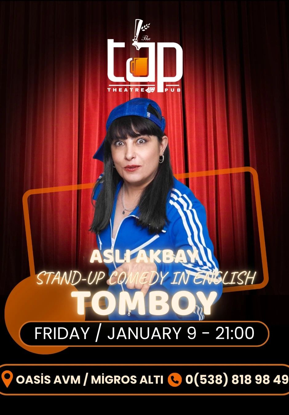 Aslı Akbay: Tomboy (Stand-Up Comedy English )