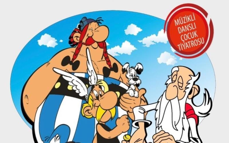 Asterix ve Oburix Tembelliğe Karşı Çocuk Oyunu
