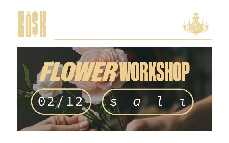 Autumn Flower Workshop