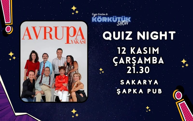 Avrupa Yakası Quiz Night poster