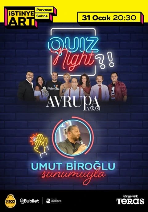 Avrupa Yakası Quiz Night