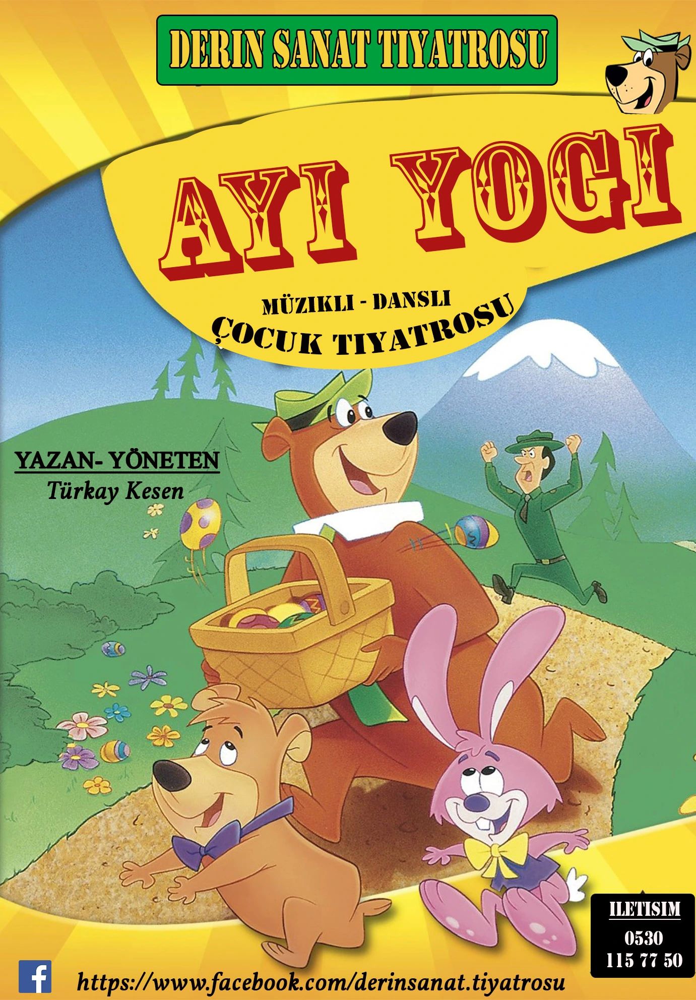 Ayı Yogi Müzikli Danslı Çocuk Oyunu