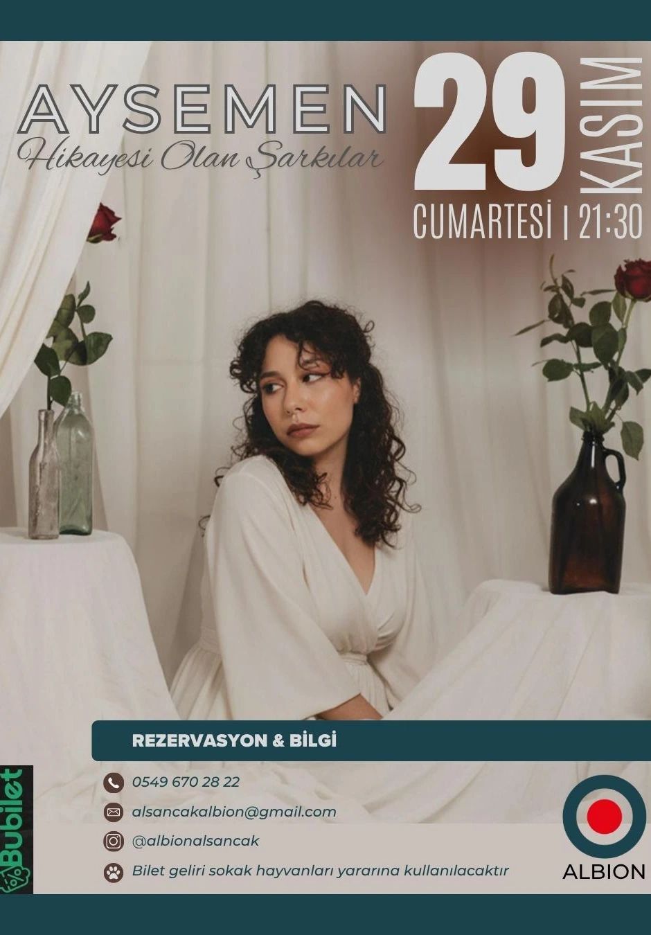 Aysemen "Hikayesi Olan Şarkılar" Konseri