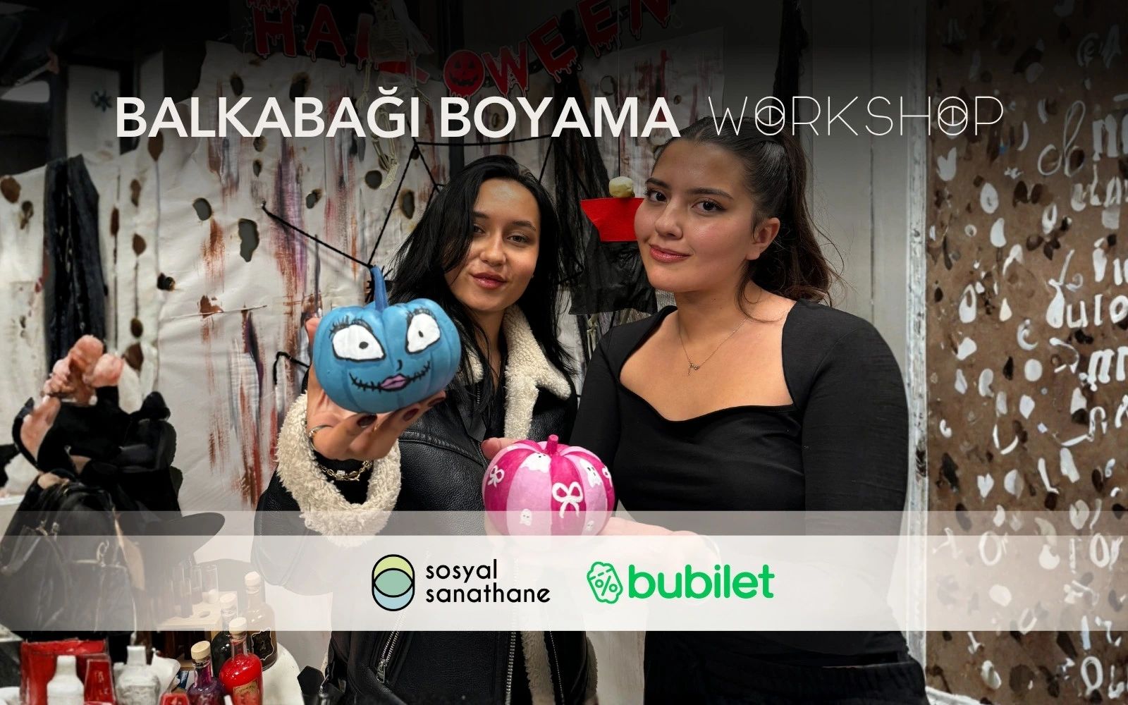Bal Kabağı Boyama Workshop: Sosyal Sanathane İzmir | Etkinlik