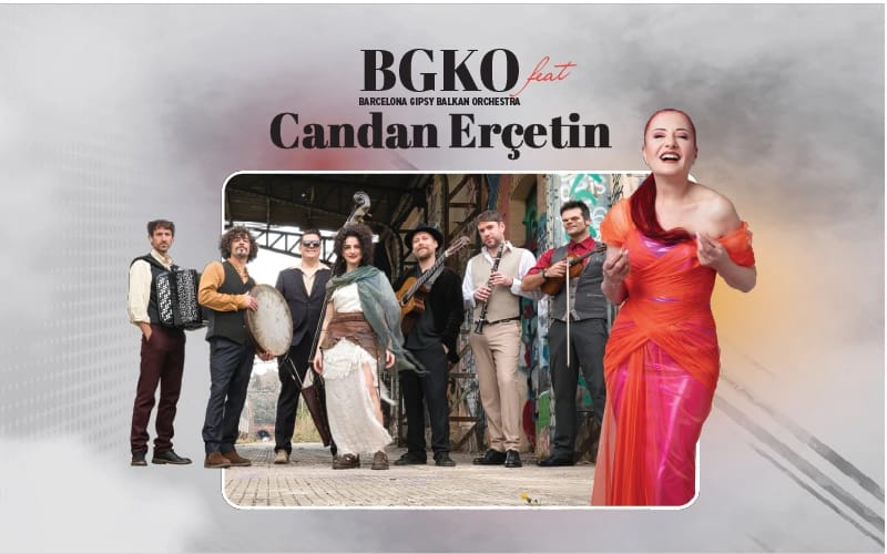 Barcelona Gipsy Balkan Orchestra feat Candan Erçetin
