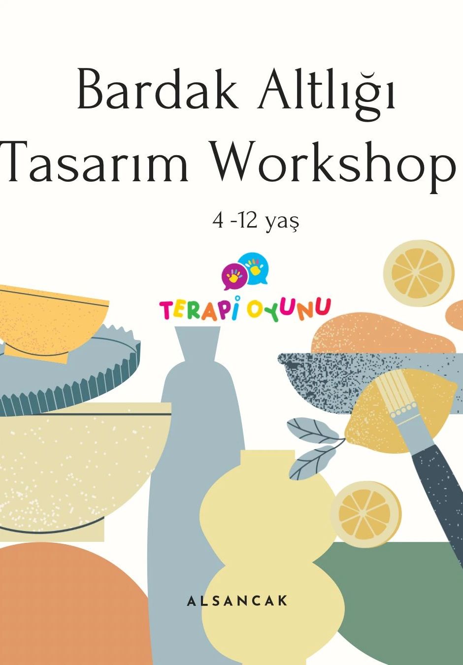 Bardak Altlığı Tasarım Atölyesi