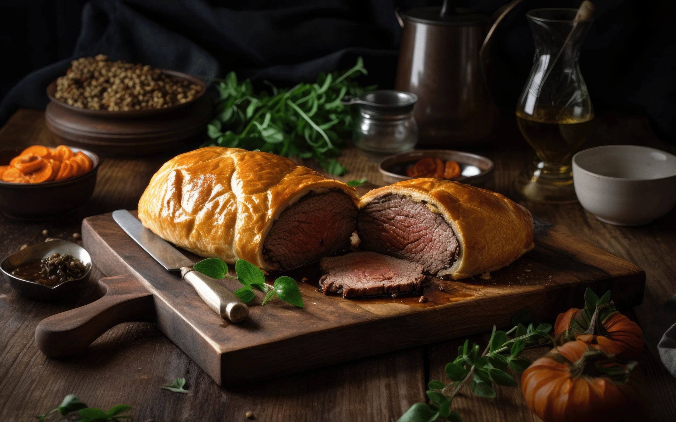 Beef Wellington Workshop poster