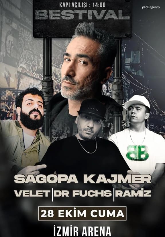 Bestival - Sagopa Kajmer - Ramiz - Velet - Dr Fuchs - DJ Ömer Balık